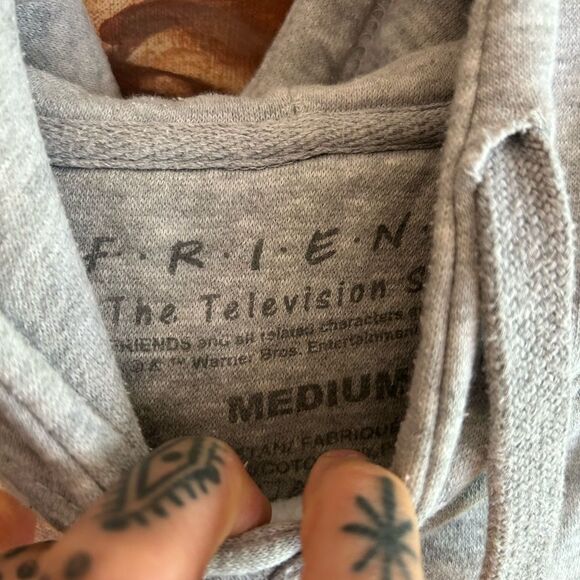 Friends TV Show Hoodie Women's M Sweatshirt Long Sleeve Lounge Y2K Casual Comfy - Picture 2 of 16